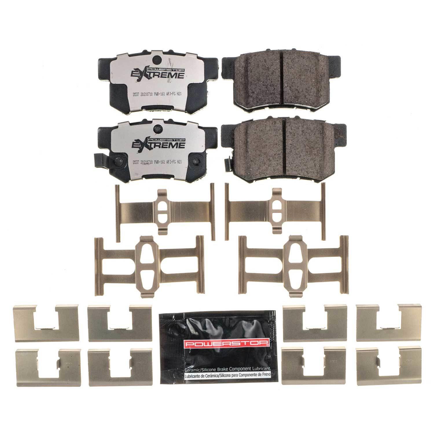 PowerStop Brake Pad Set | 2011–2015 Honda CR-Z (Z26-1394)