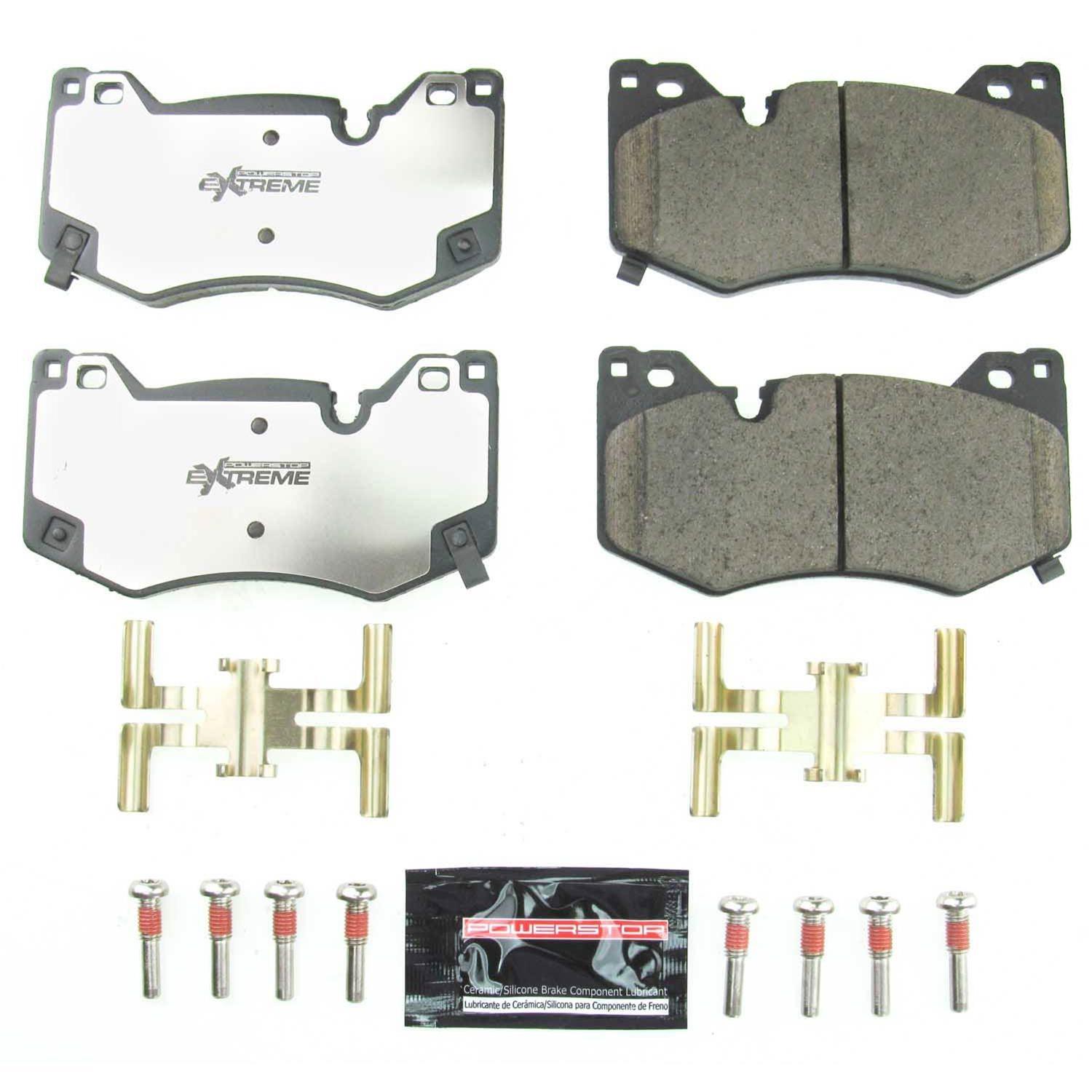 PowerStop Z26-8009 PowerStop Z26 Street Warrior Brake Pads and