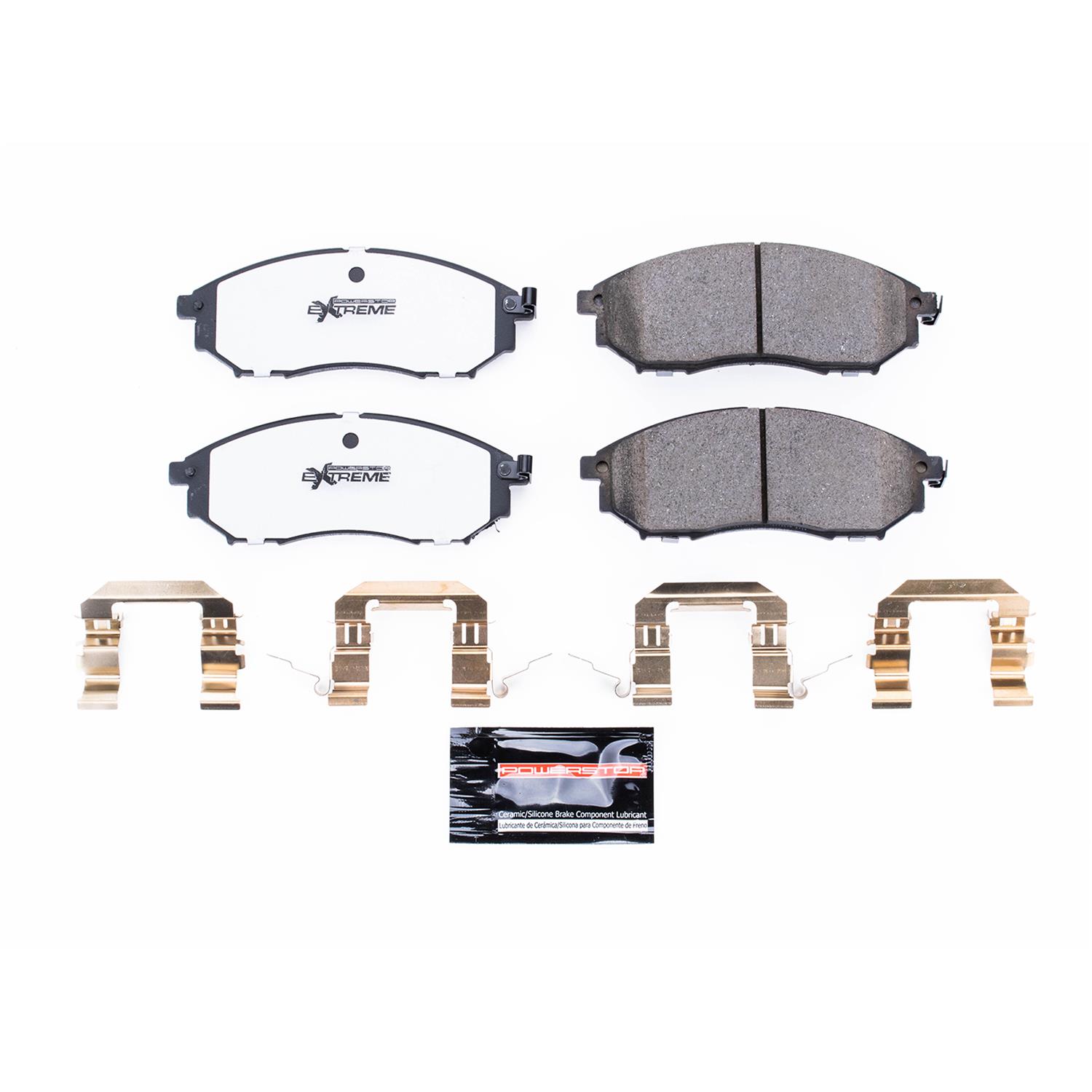 PowerStop Z26-888 PowerStop Z26 Street Warrior Brake Pads and