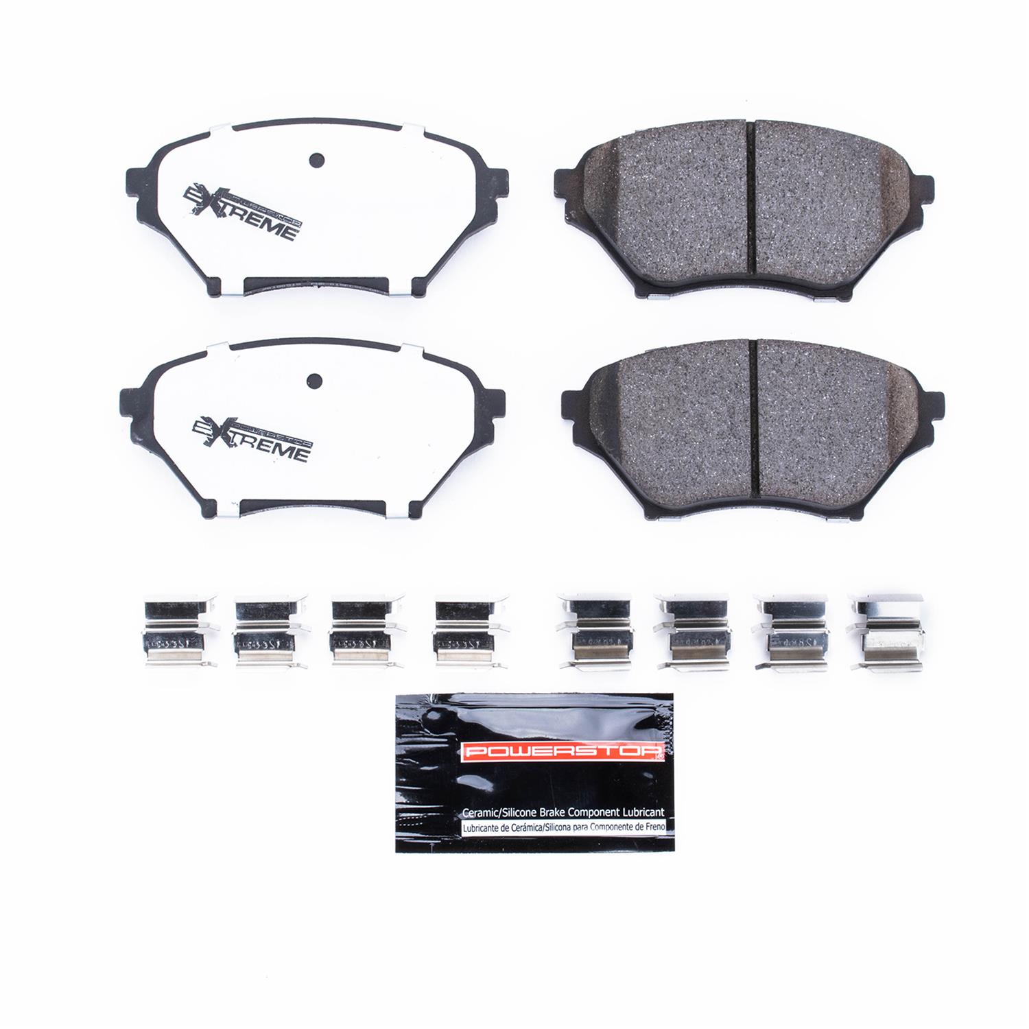 PowerStop Z26-890 PowerStop Z26 Street Warrior Brake Pads and