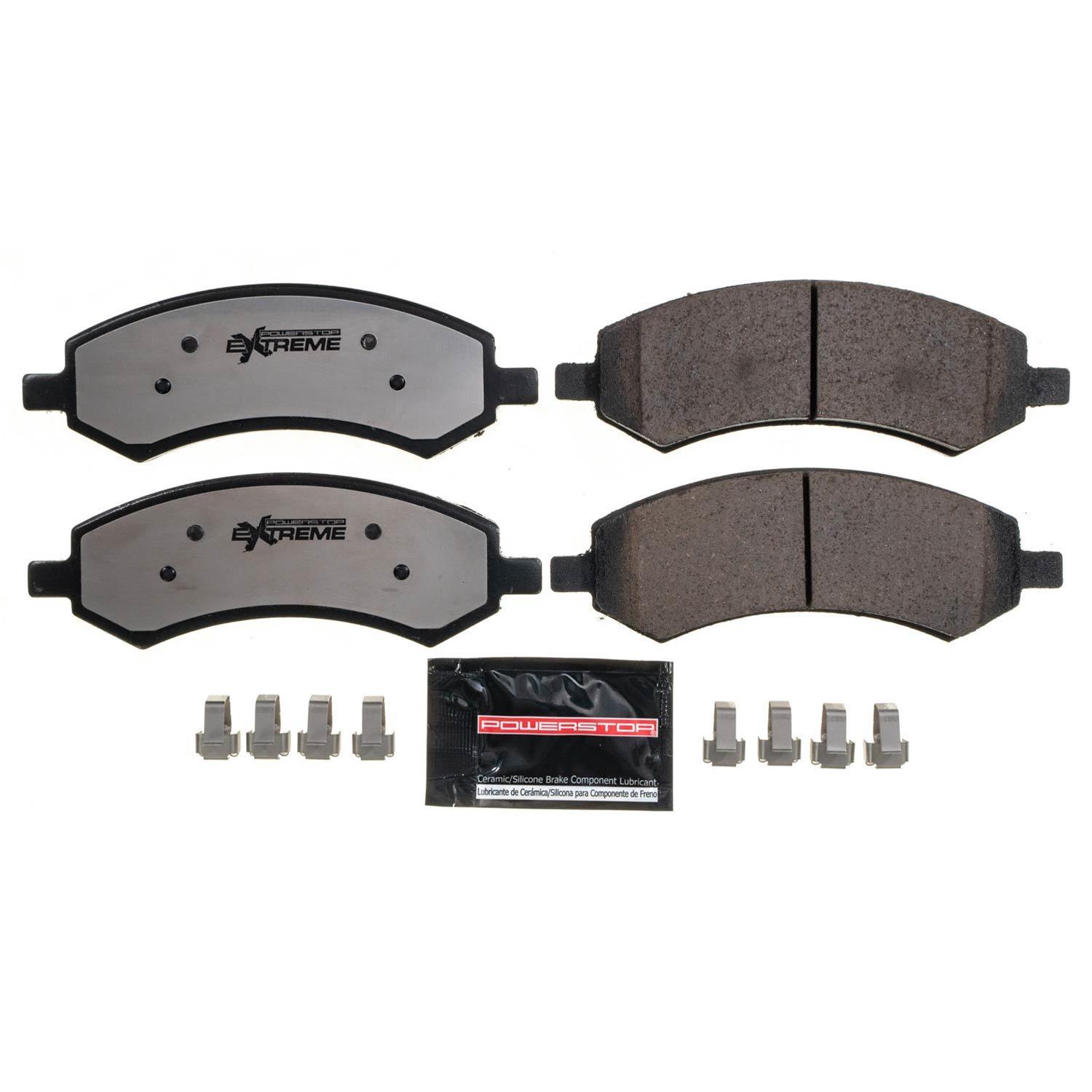 Power Stop Z36-1084 Power Stop Z36 Truck and Tow Brake Pads and Hardware  Kits | Summit Racing
