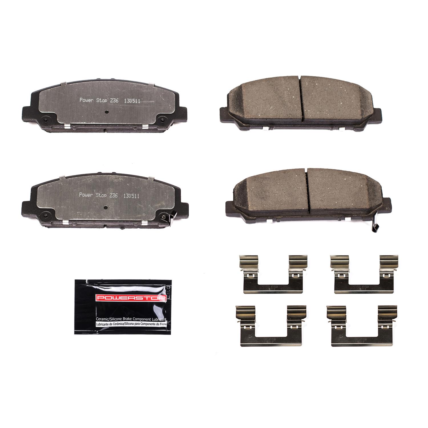 PowerStop Brake Pad Set | 2016–2018 Chevrolet City Express (Z36-1094) main image 1