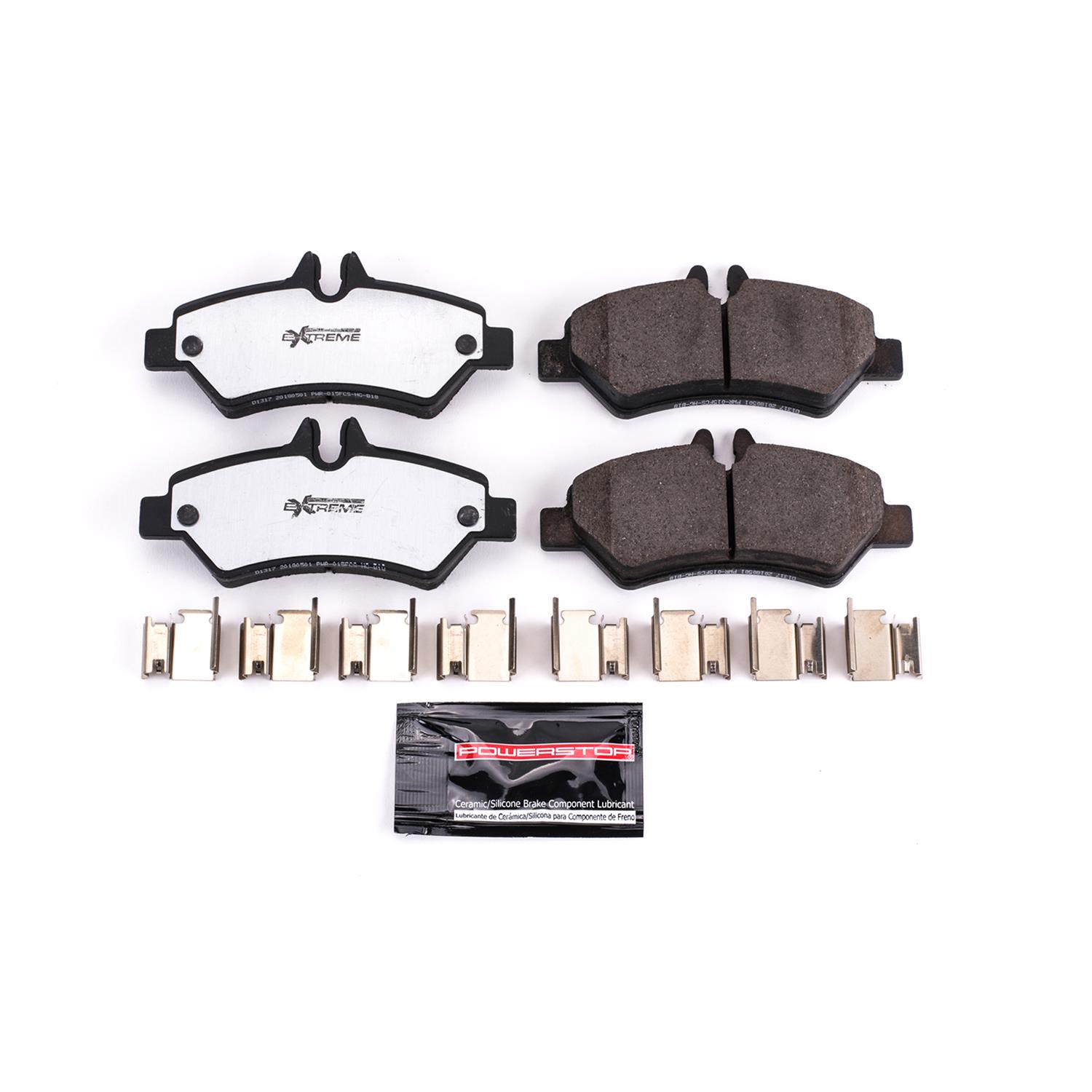 PowerStop Brake Pad Set | 2013–2019 Ford F-250 Super Duty Rear Truck & Tow (Z36-1691)