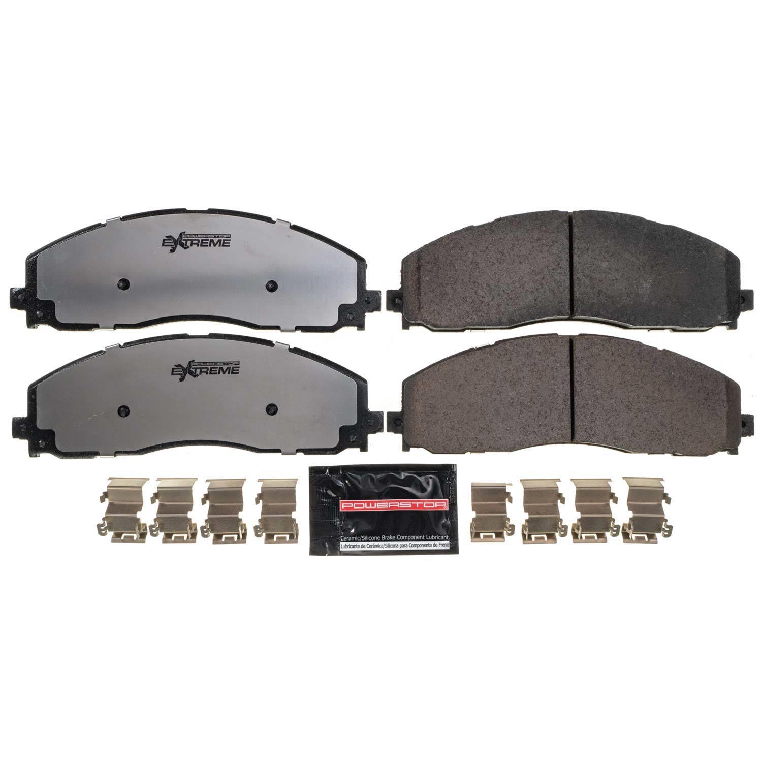 Power Stop Z36-1680 Power Stop Z36 Truck and Tow Brake Pads and Hardware  Kits | Summit Racing