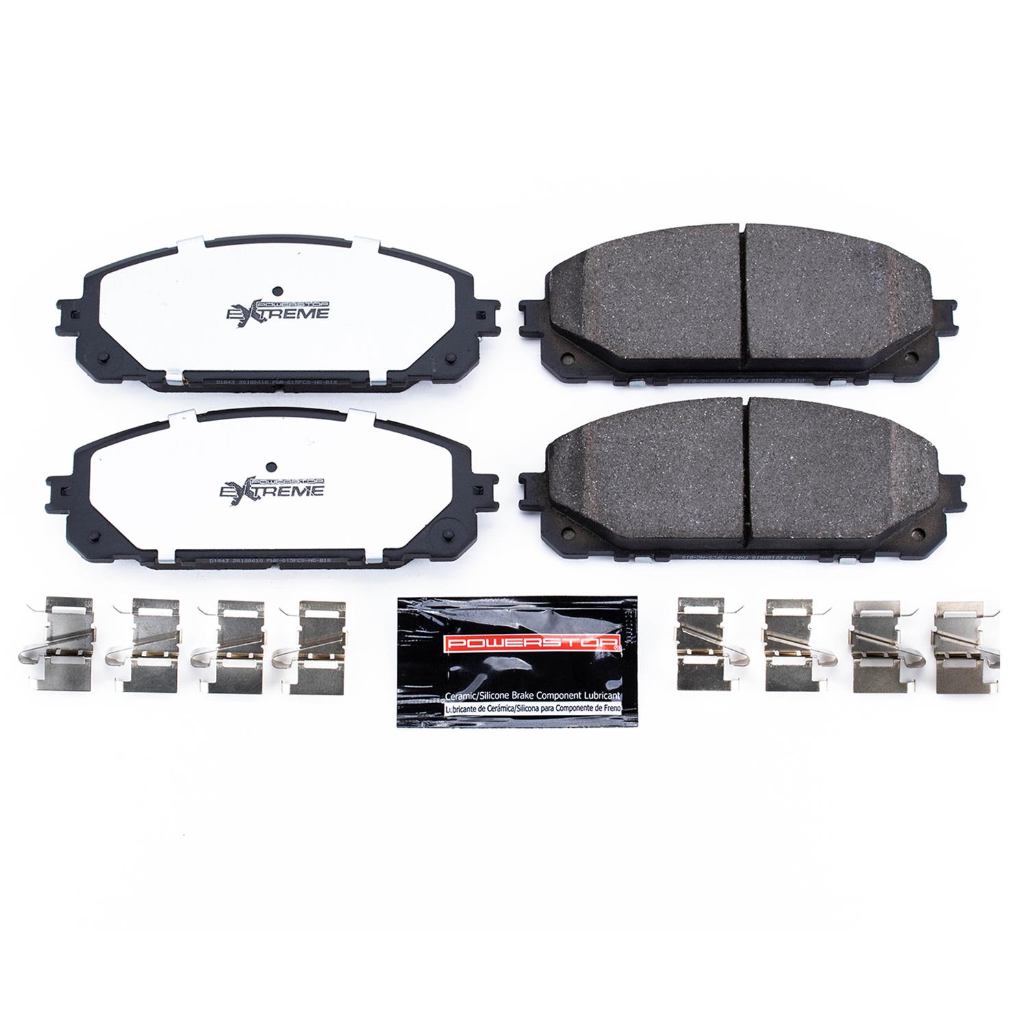 パタパタR 36 PowerStop Z36-1843 PowerStop Z36 Truck and Tow Brake Pads and