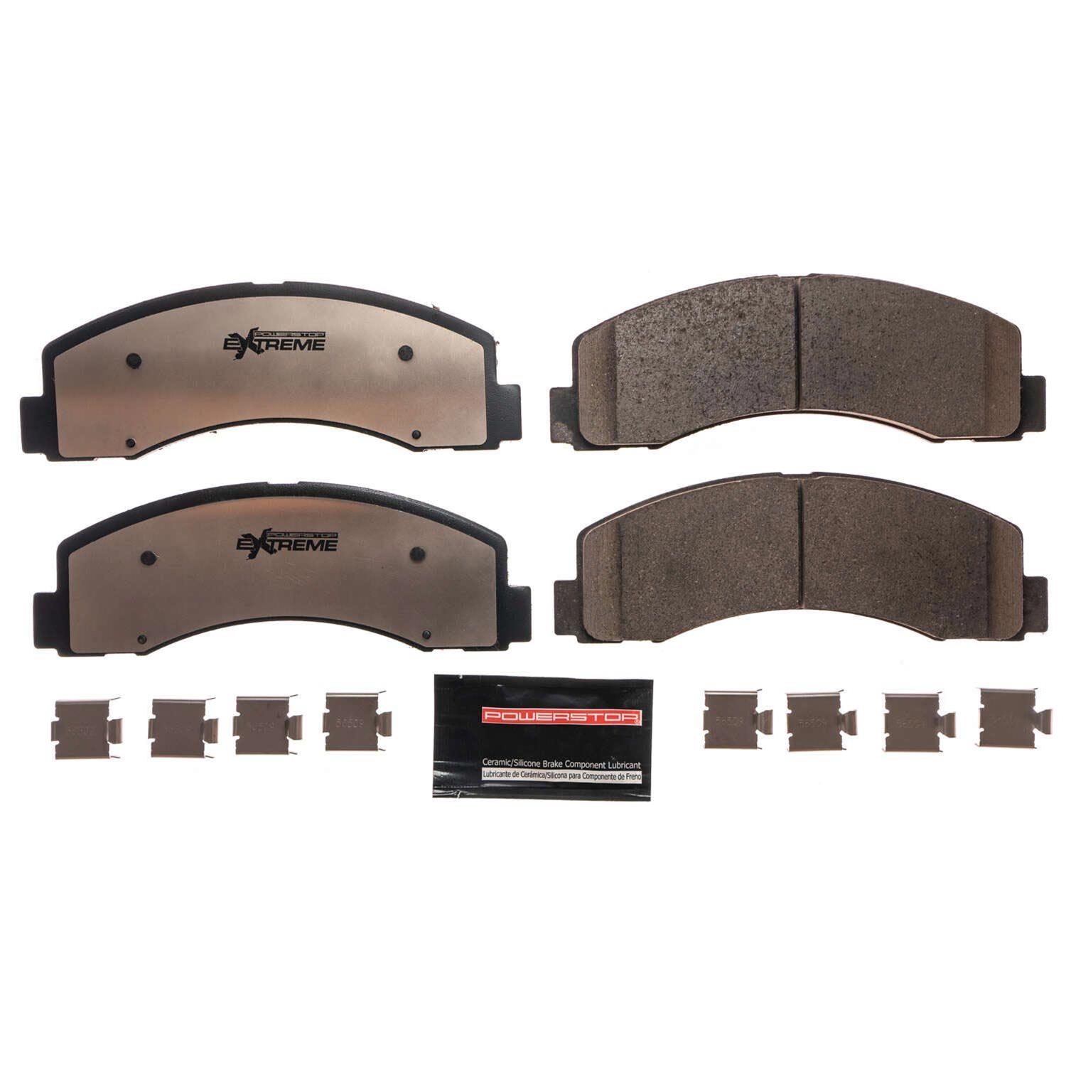 Power Stop Z36-2087 Power Stop Z36 Truck and Tow Brake Pads and Hardware  Kits | Summit Racing