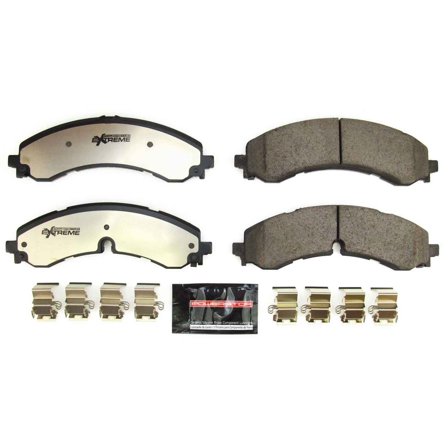 Aazon.co: Power Stop K6271-36 Rear Z36 Truck & Tow Brake Kit Carbon...