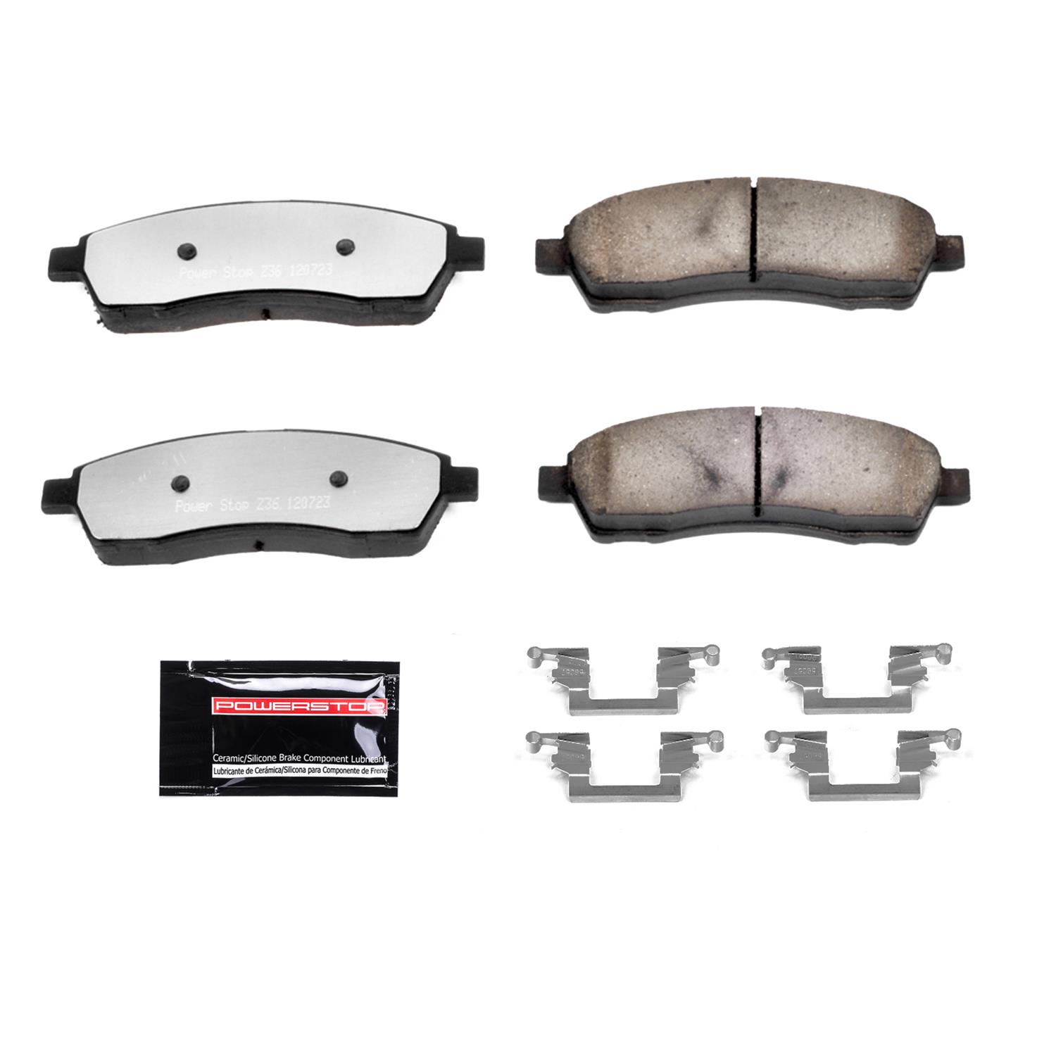 Powerstop Rear Brake Pads Rotors Kit 5 Lug Rsx Civic Si Accord V6 Integra R Power Stop Brake Pads And Rotors Kit