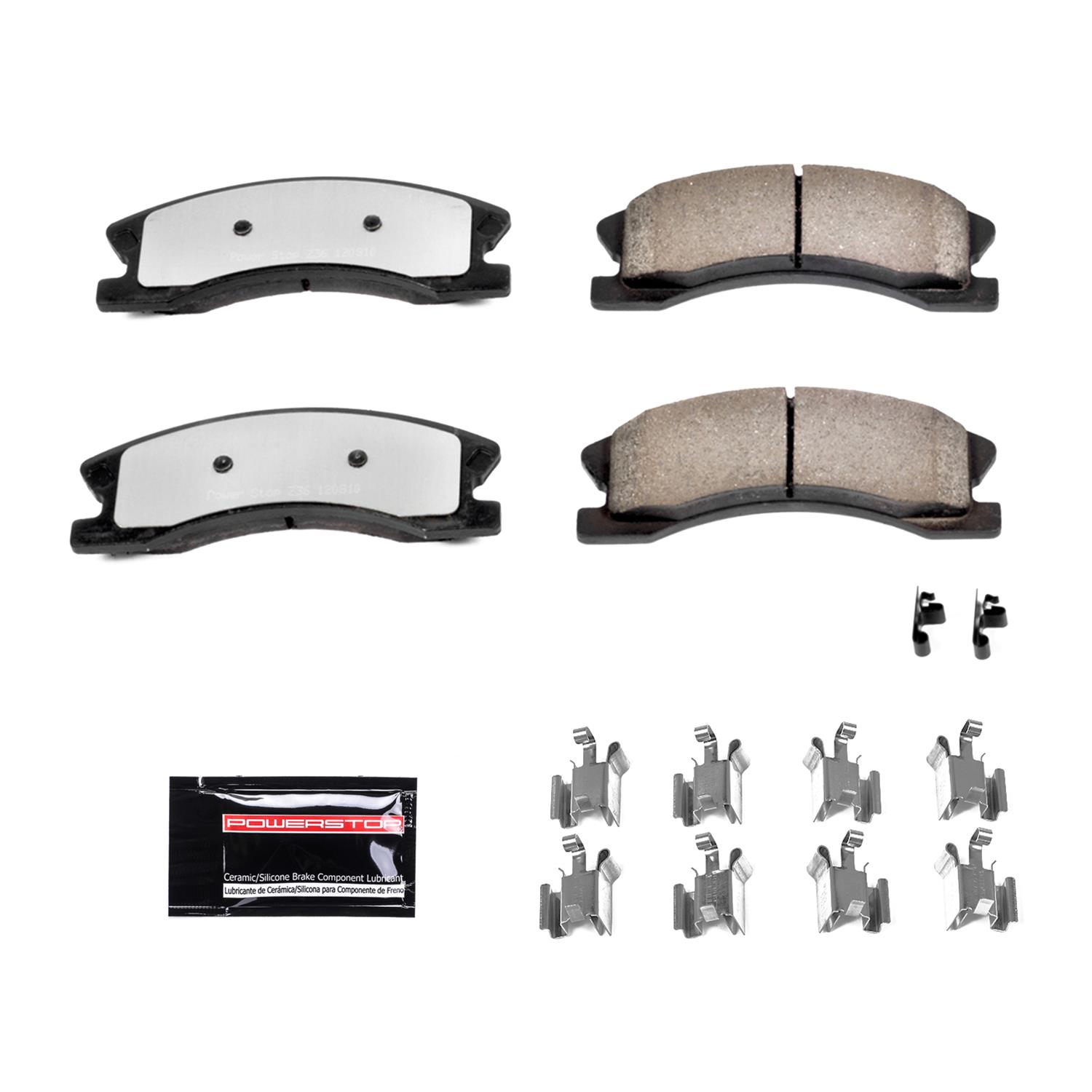 Power Stop 16-2018 Z16 Evolution Front Ceramic Brake Pads
