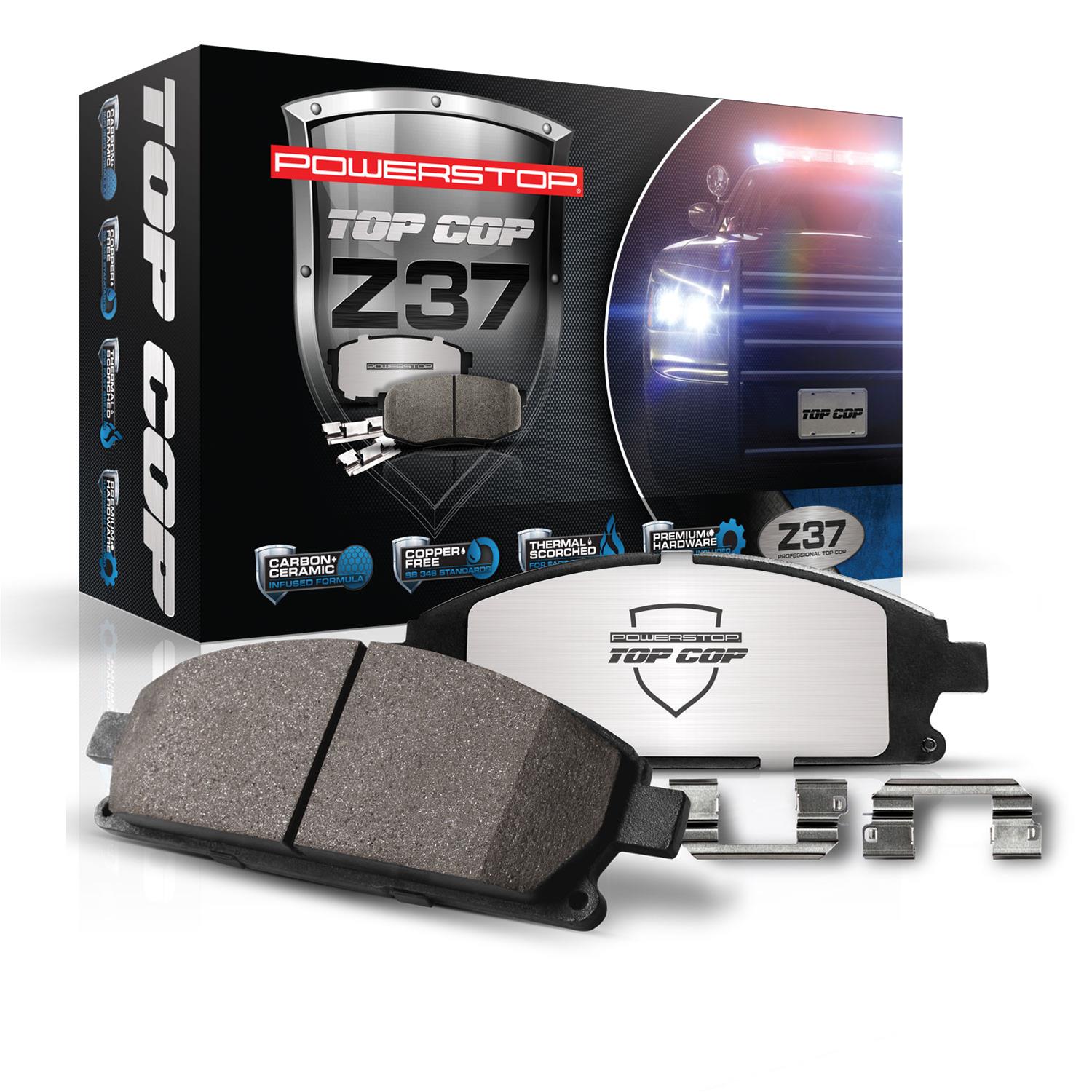 PowerStop Z37-2429 PowerStop Z37 Top Cop Severe-Duty Brake Pads