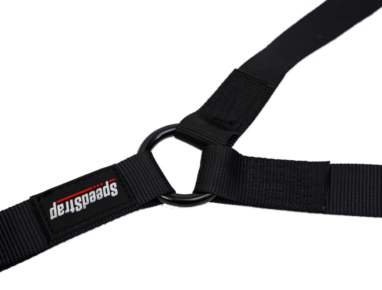 PRP Seats SpeedStrap Spare Tire Tie-Downs 15500 Tie-Down Straps, SpeedStrap, 3-Point Tie-Down, Ratchet, Swivel Hooks, 1.5 in. Width, Black, Each