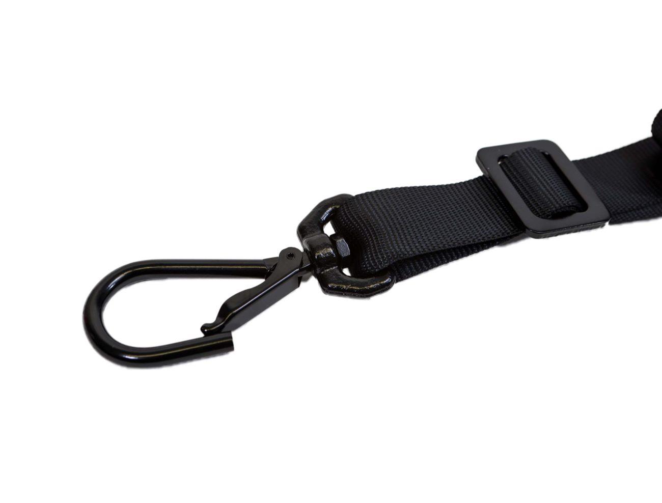 PRP Seats SpeedStrap Spare Tire Tie-Downs 15500 Tie-Down Straps, SpeedStrap, 3-Point Tie-Down, Ratchet, Swivel Hooks, 1.5 in. Width, Black, Each thumbnail 3