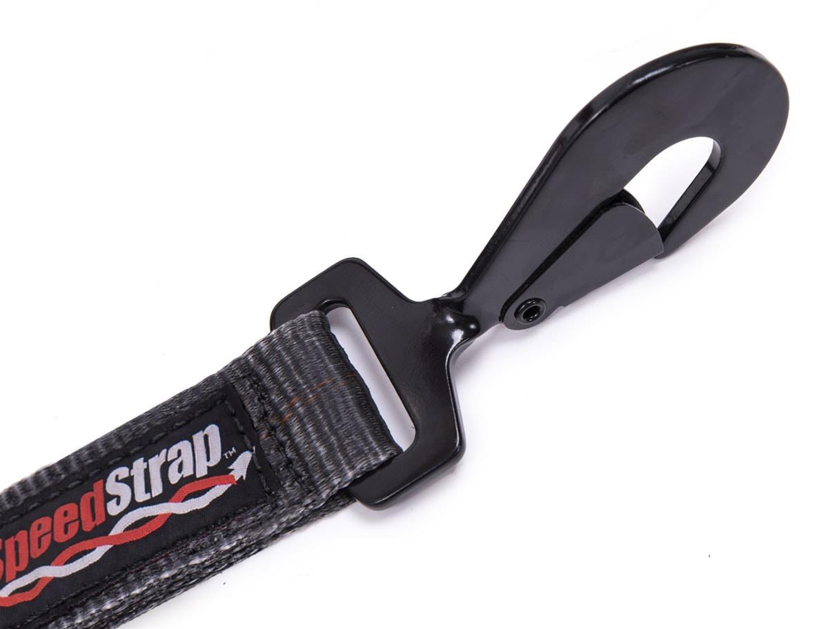PRP Seats SpeedStrap Spare Tire Tie-Downs 26590-US Tie-Down Straps, SpeedStrap, 3-Point Tie-Down, Ratchet, Twisted Snap Hooks, 2 in. Width, Black, Each thumbnail 3