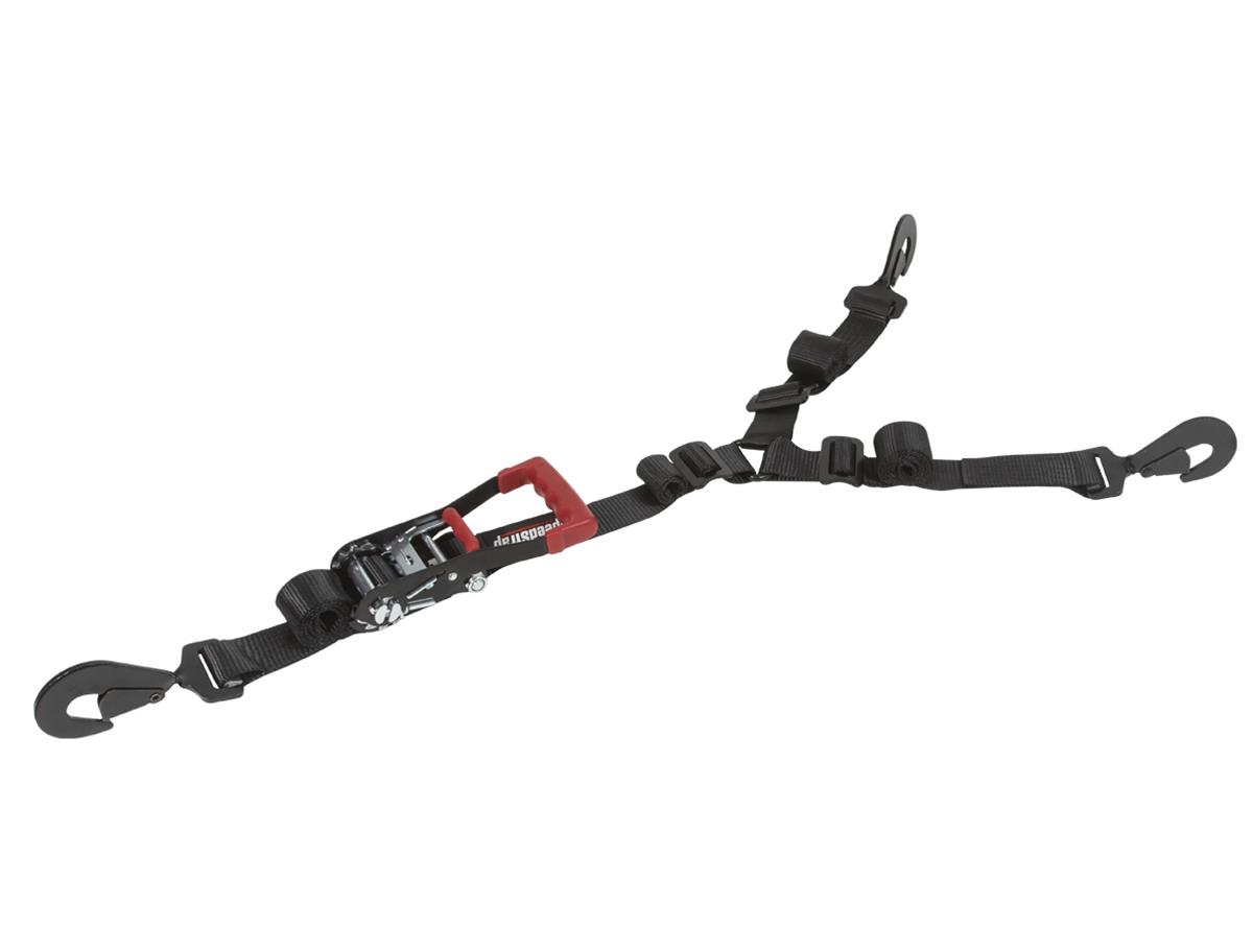 PRP Seats SpeedStrap Spare Tire Tie-Downs 26590-US Tie-Down Straps, SpeedStrap, 3-Point Tie-Down, Ratchet, Twisted Snap Hooks, 2 in. Width, Black, Each thumbnail 4