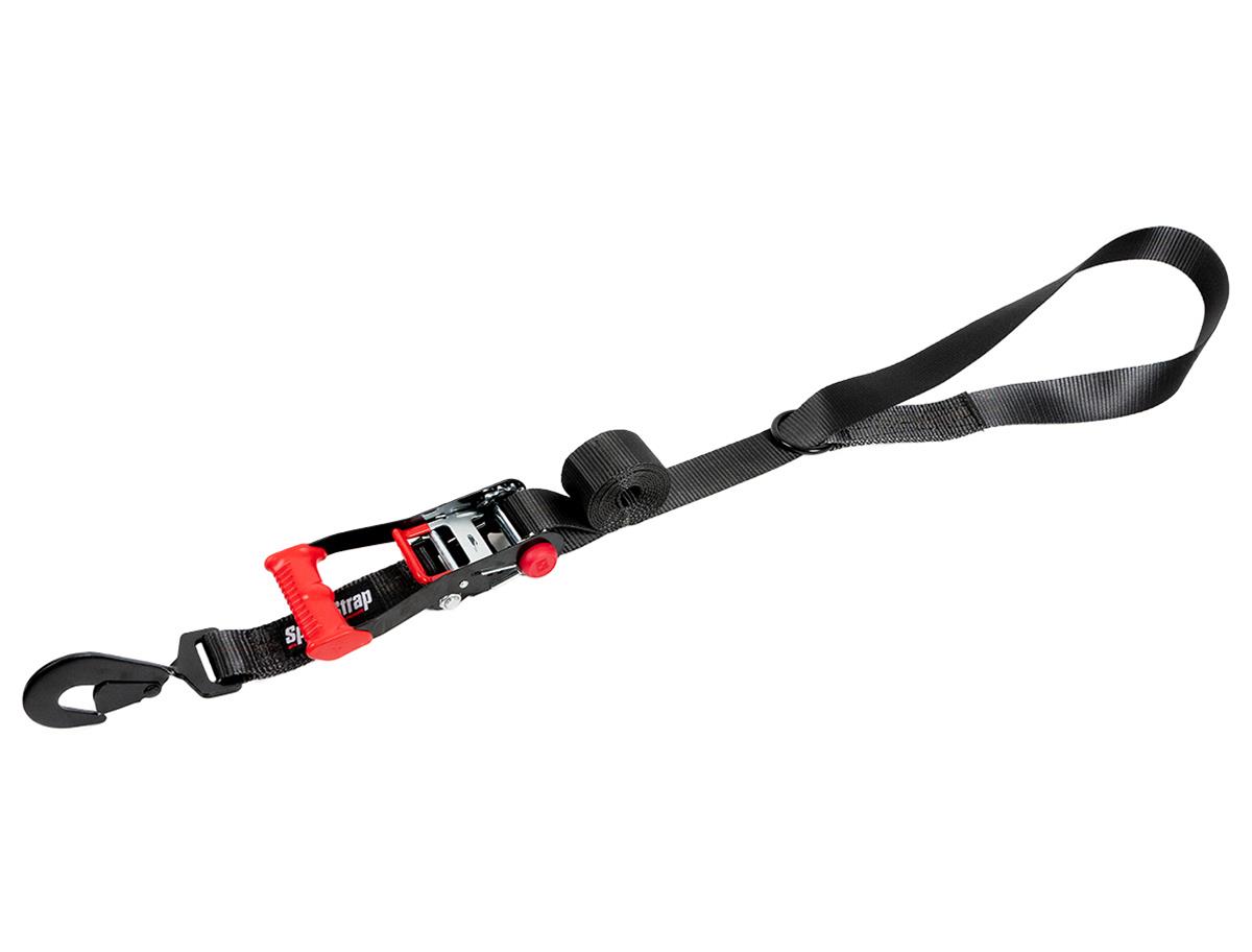 PRP Seats SpeedStrap Heavy-Duty Through-the-Wheel Tie-Downs 26640 Tie-Down Straps, SpeedStrap, Through-the-Wheel, Heavy Duty, Ratchet, Twisted Snap Hook, D-Ring, 2 in. Width, 12 ft. Length, Black, Each thumbnail 3