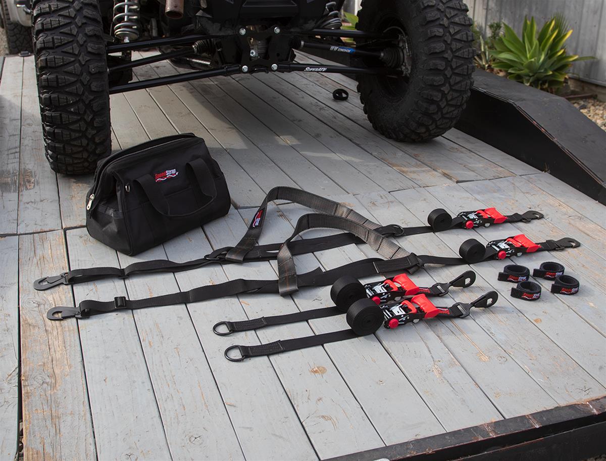PRP Seats SpeedStrap Ultimate UTV Tire Bonnet Kits 71720 Tie-Down Straps, SpeedStrap, UTV, Bonnets, Through-the-Wheel Tie-Downs, Ratchet, 1.5 in. Width, SpeedWraps, Storage Bag, Kit thumbnail 2