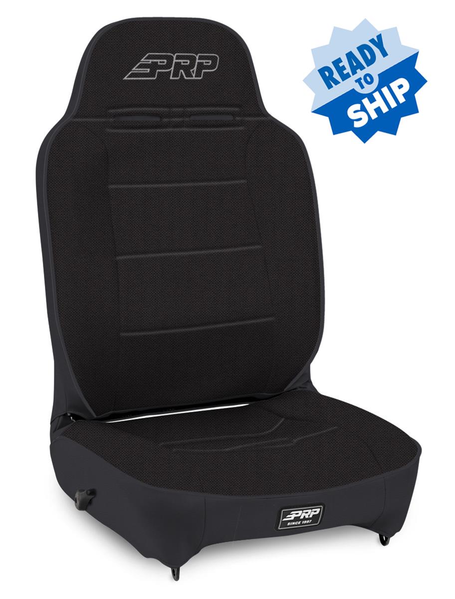 PRP Enduro High Back Reclining Suspension Seat (Driver Side) - All Black