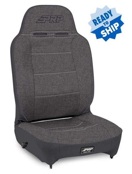PRP Enduro High Back Reclining Suspension Seat (Passenger Side) - All Grey