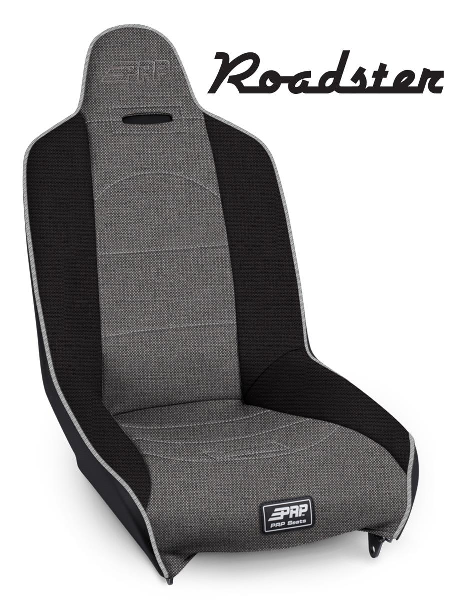 PRP Roadster High Back Suspension Seat - All Grey