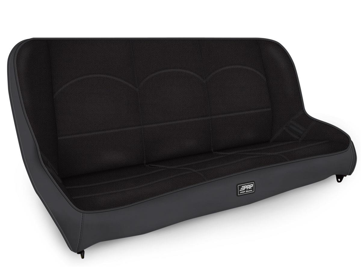 PRP Jeep TJ/LJ/JK Low Back Rear Bench - Grey
