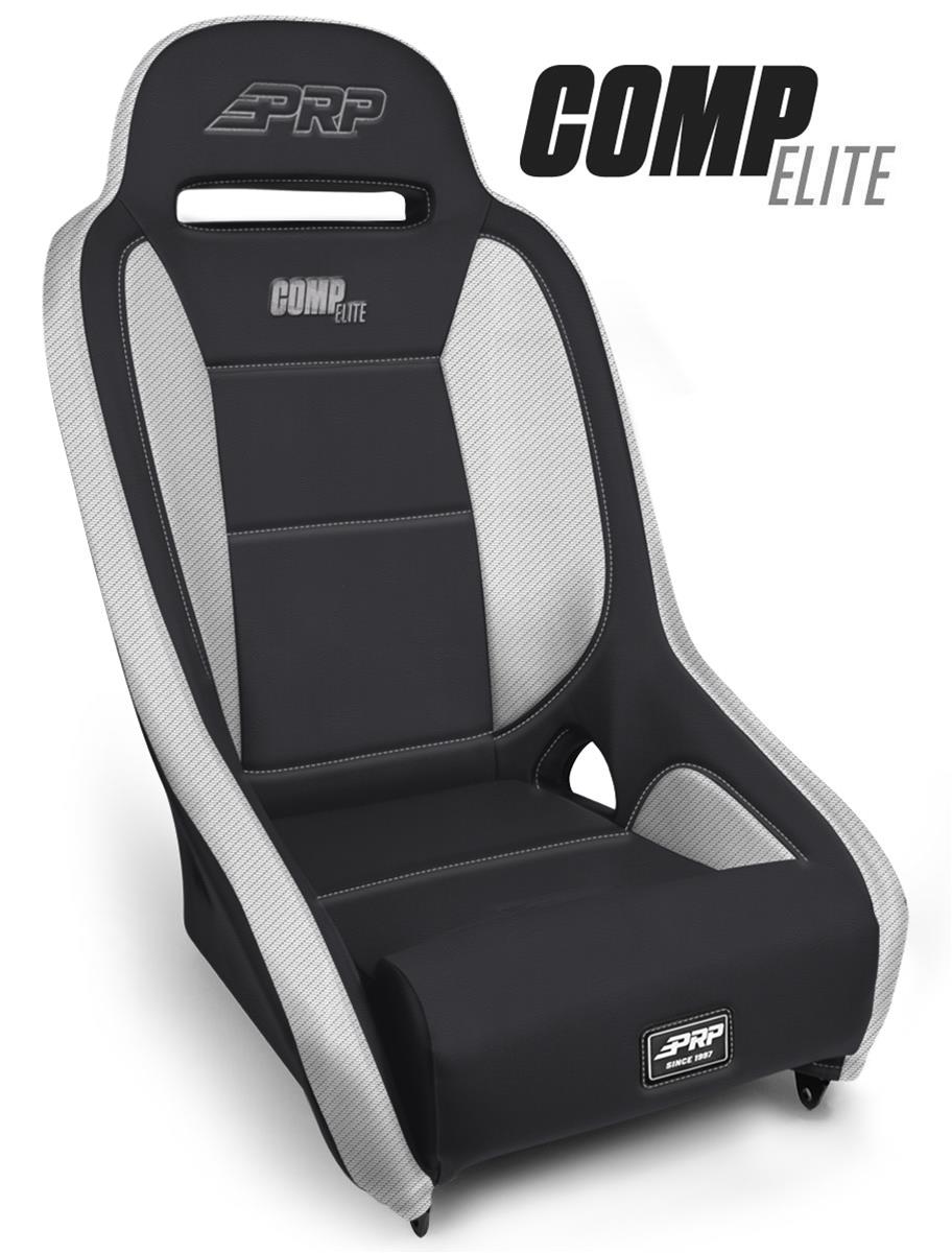 PRP Comp Elite Suspension Seat - All Grey/Black