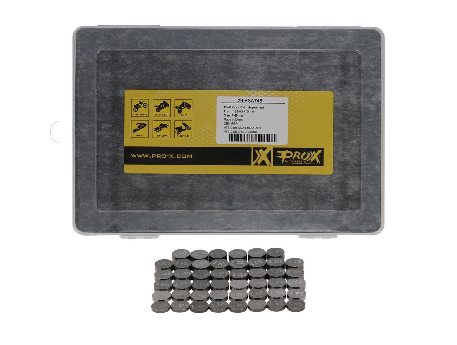 Pro-X Racing Parts 29.VSA748-2 Pro-X Racing Parts Valve Shims