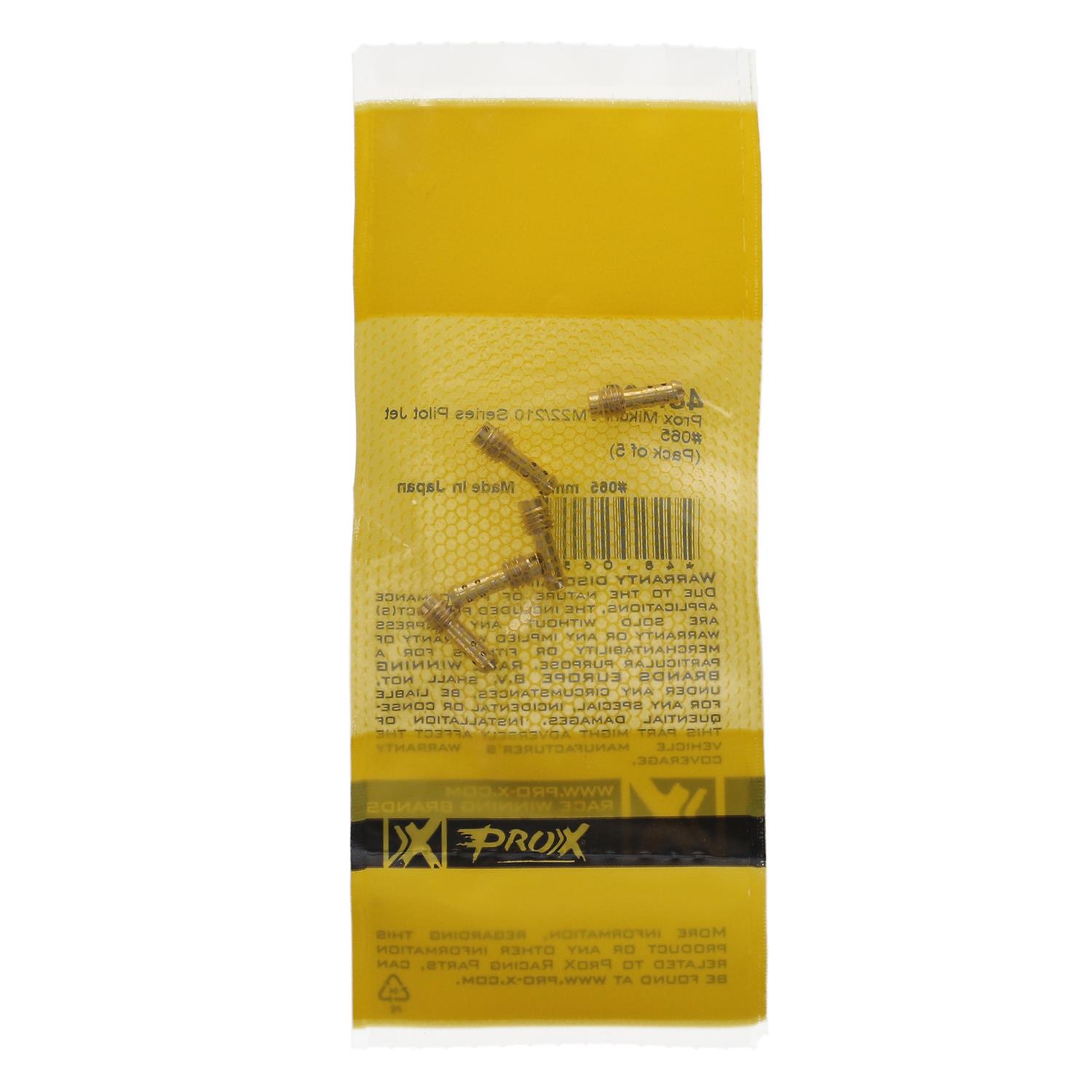PCプロジェット No.60 Pro-X Racing Parts 48.060 Pro-X Racing Parts Carburetor Jets