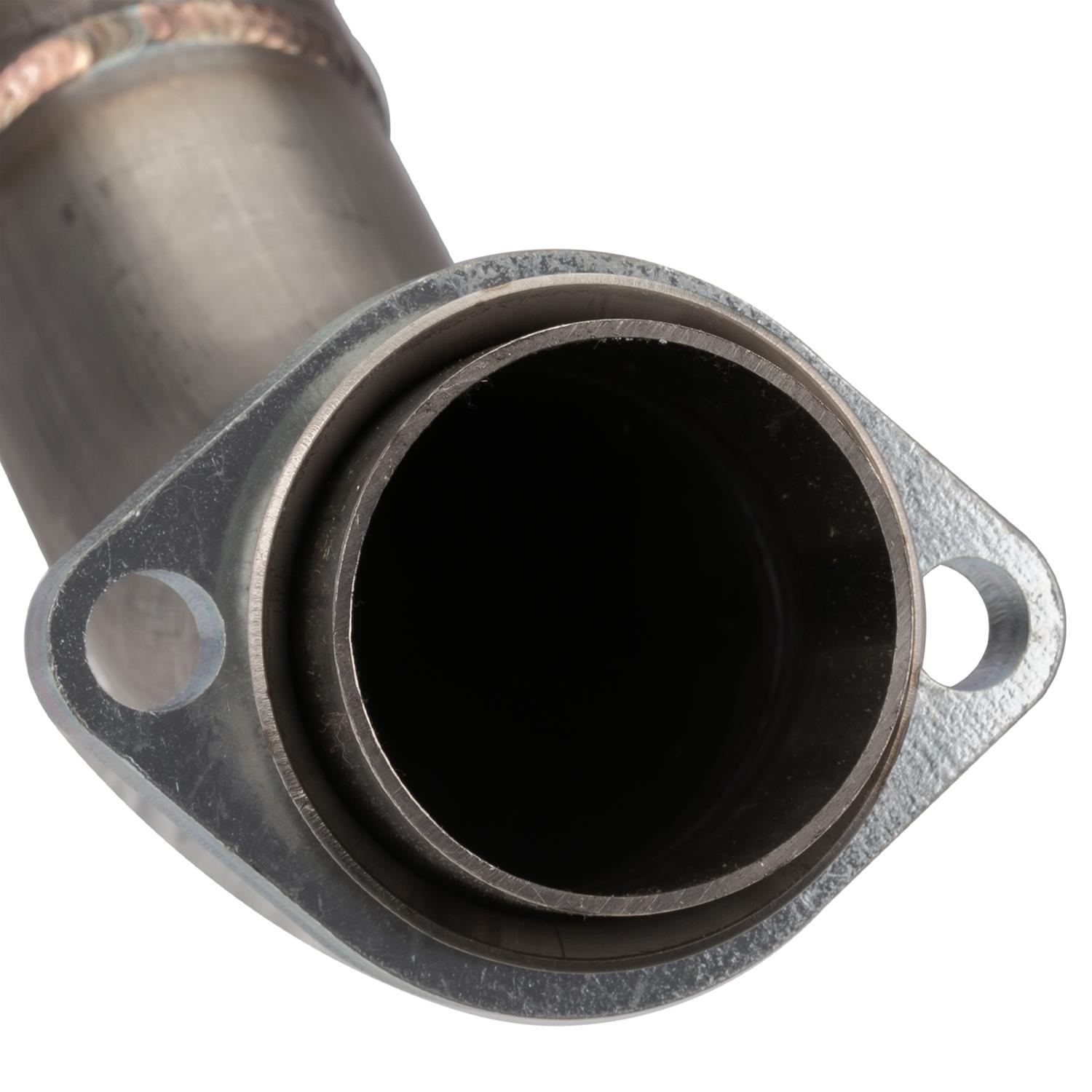 Pypes Stainless Steel Exhaust Downpipes DFF10S Downpipes, Steel, Natural, 2.5 in. Diameter, Ford, Pair thumbnail 2
