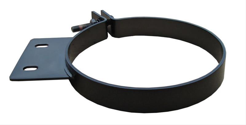 Pypes Black Stack Clamp Stainless 7in HSC007B Pypes Black Stack Clamp Stainless 7in HSC007B