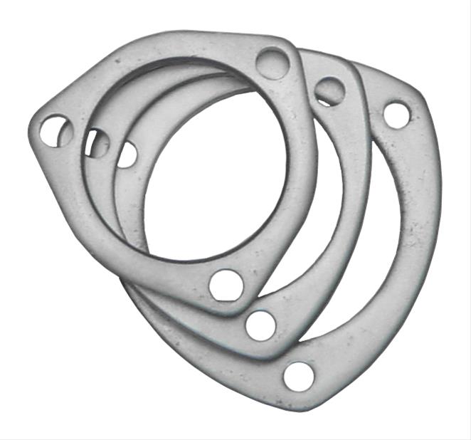 Pypes Collector Flanges HVF13S Header Flange, Stainless Steel, 3-Bolt, 3.00 in. Diameter Hole, .375 in. Thick, Each thumbnail 2