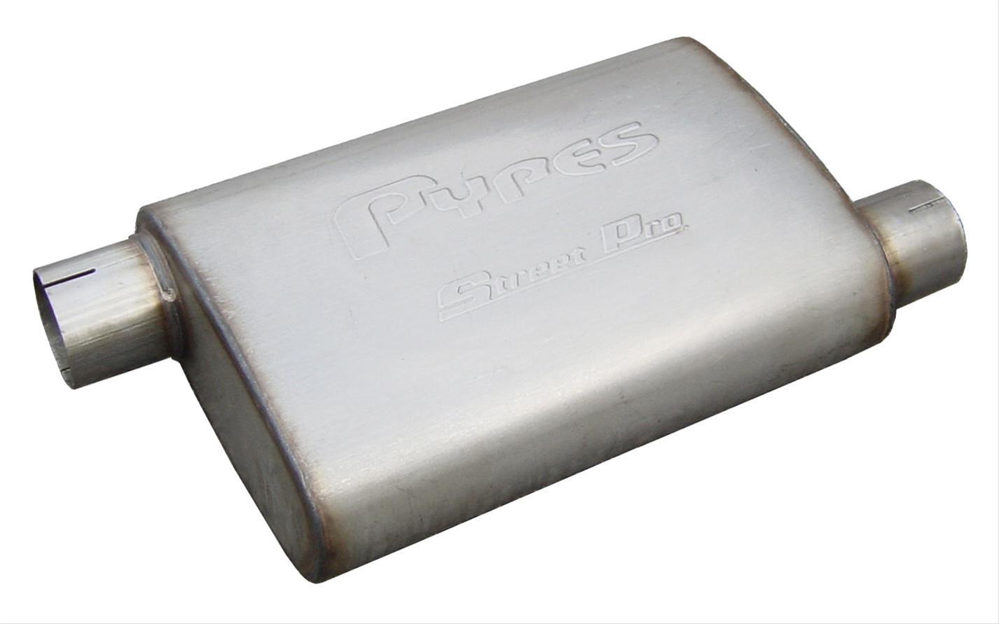 Pypes Street Muffler 3in Offset/Offset MVS16