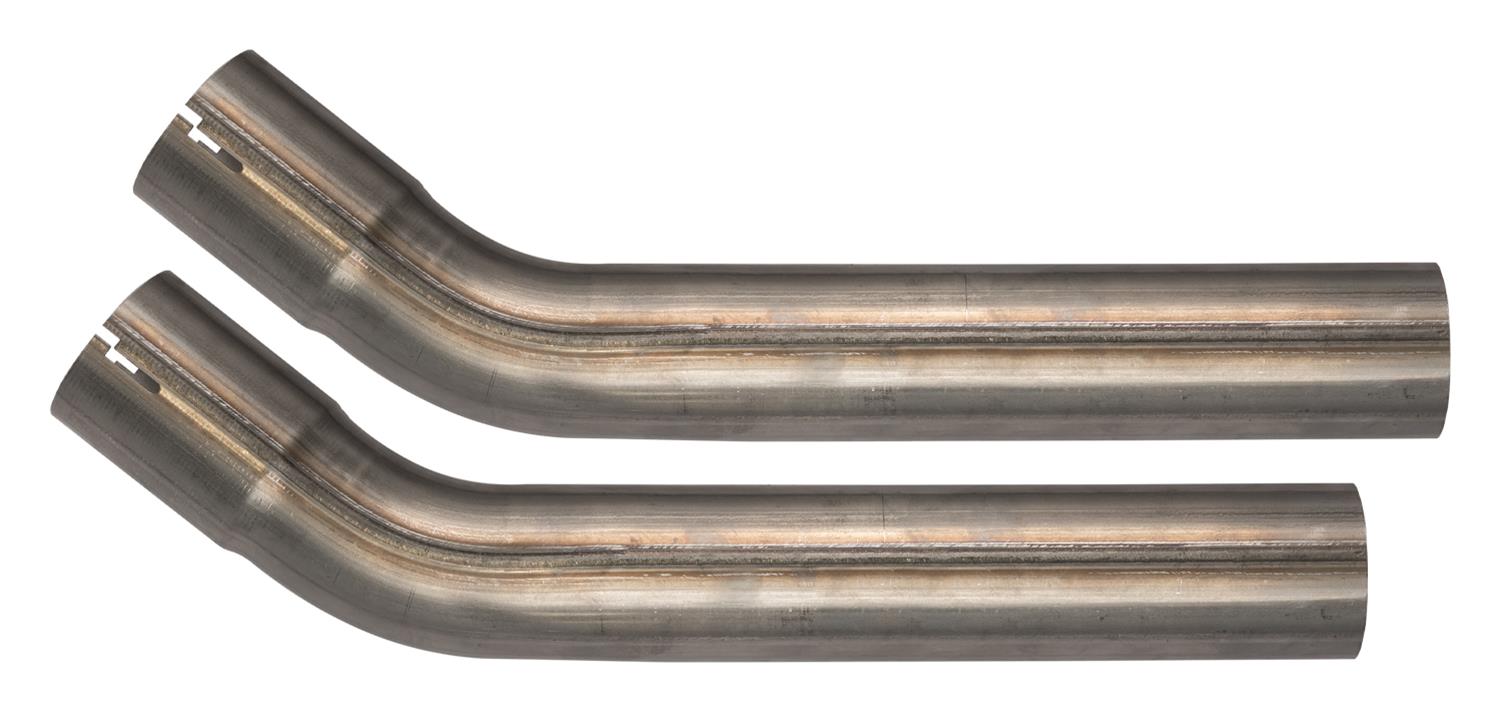 Pypes Race Pro Dual Exhaust Systems SFF10R System, Pro, Crossmember Back, 409 Stainless Steel, Natural, X-Pipe, Underbody Exit, Ford, Fairlane, Kit thumbnail 8
