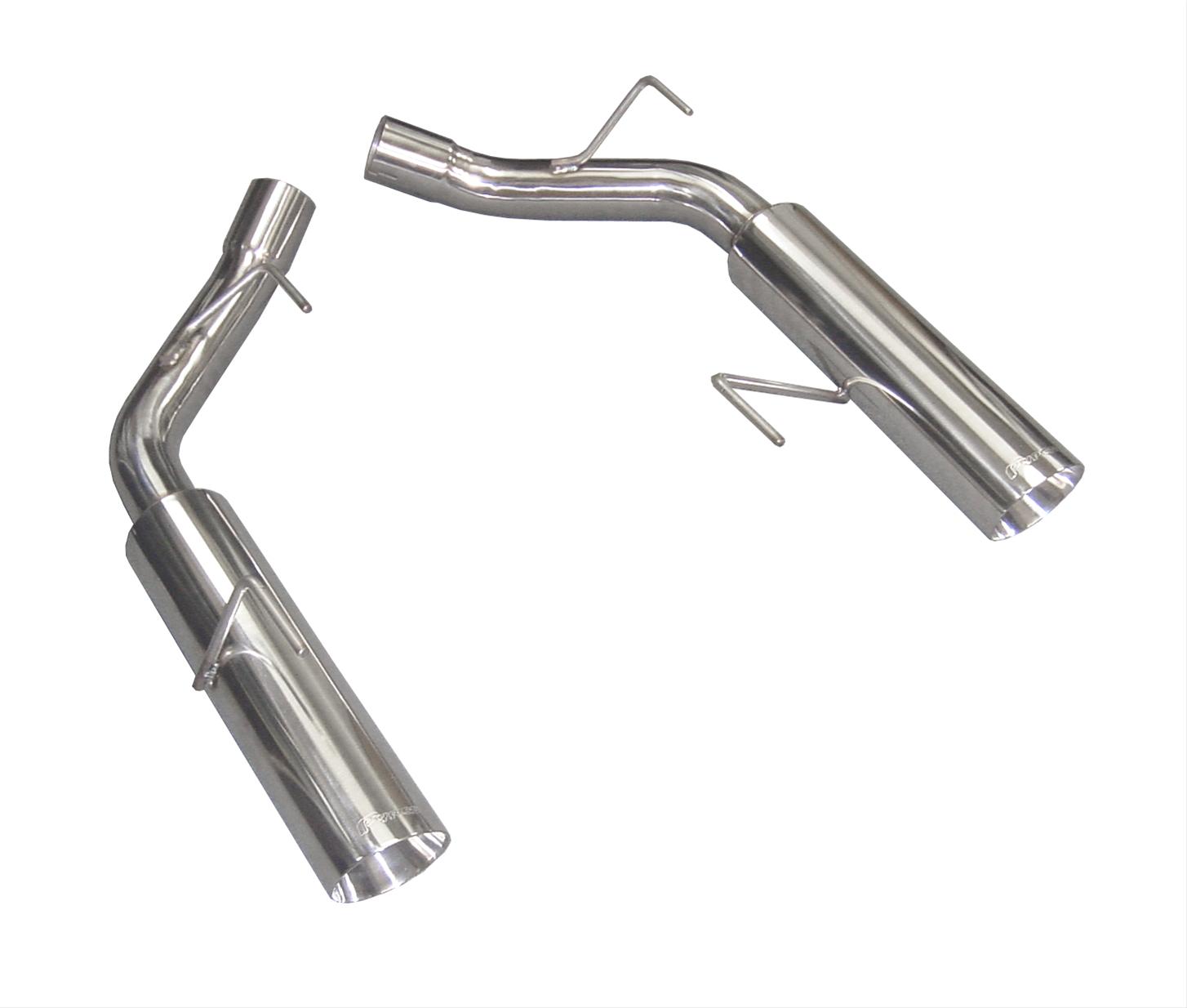 Pypes Pype Bomb Exhaust Systems SFM60MS System, Bomb, Axle-Back, Dual, Stainless Steel, Polished, Ford, 4.6, 5.4L, Kit thumbnail 4