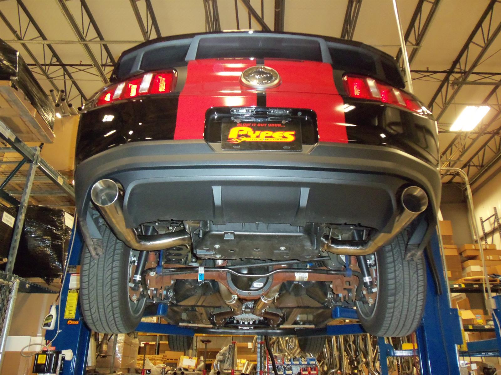 Pypes Performance Exhaust SFM76M Pypes ConverterBack Exhaust Systems