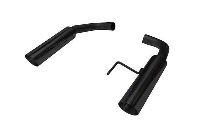Pypes Pype Bomb Exhaust Systems SFM91MSB Systems, Bomb, Rear Axle-back, Dual, Stainless Steel, Natural, Split Rear Exit, Ford, Mustang, Kit