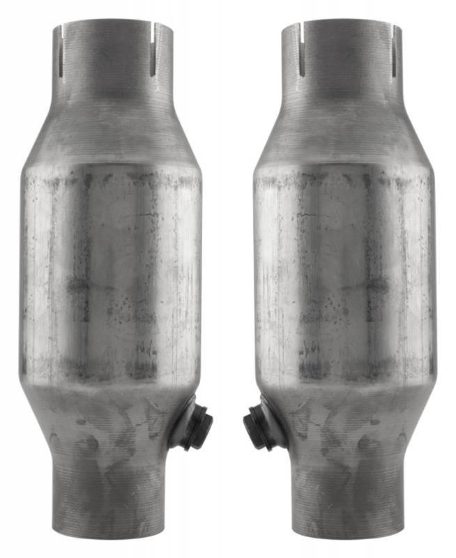 Pypes Violator Dual Exhaust Systems SFT965VE Systems, Crossmember Back w/H-Pipe System 75-87 GM Split Rear Exit 2.5 in Intermediate thumbnail 4