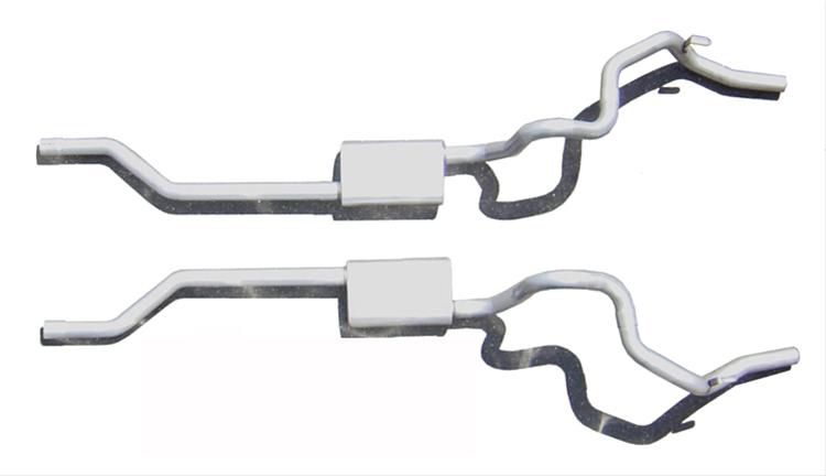Pypes Street Pro Exhaust Systems SGF31S System, Pro, Crossmember-Back, Stainless Steel, Pontiac, V8, Kit thumbnail 2