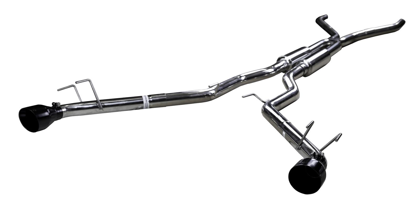 Pypes Converter-Back Exhaust Systems SGF52KB System, Cat-back, Stainless Steel, Natural, Split Rear Exit, Chevy, 3.6L, Kit
