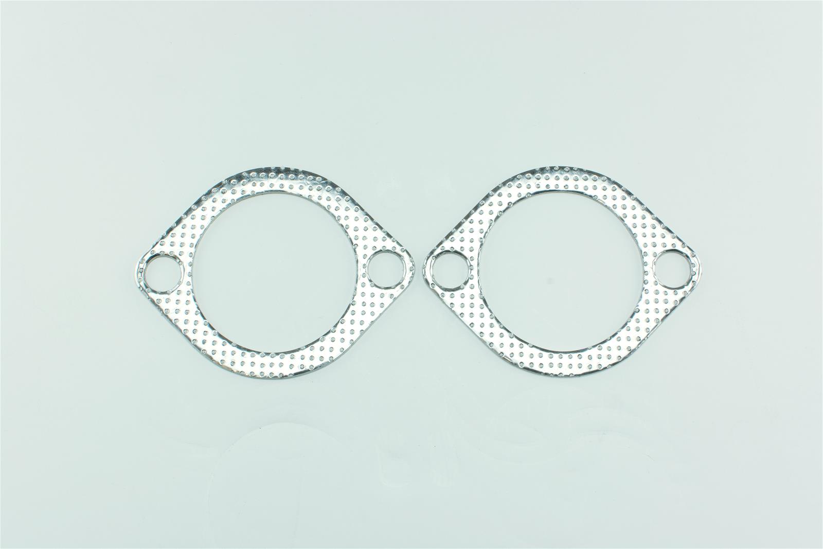 Pypes Replacement Exhaust Flange Gaskets SGG60G Gasket, 2-Bolt, Stainless Steel Core, Pontiac, Pair