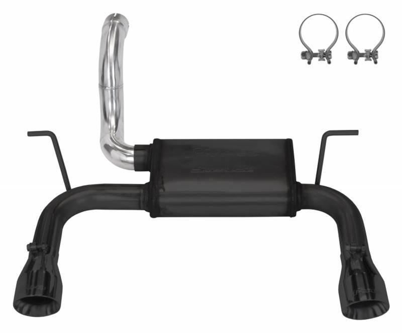 Pypes Converter-Back Exhaust Systems SJJ24SB Systems, Axle-back System 2018-2020 Jeep JL Dual Exit 2.5 inch Intermediate thumbnail 4