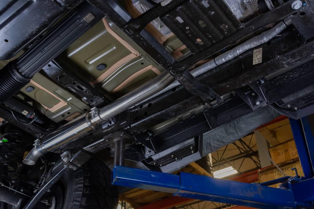 Pypes Stubby Cat-Back Race Pro Exhaust Systems SJJ27R System, Muffler, Cat Back, Single, Stainless Steel, Polished Muffler, Jeep, 3.6L, Kit thumbnail 3