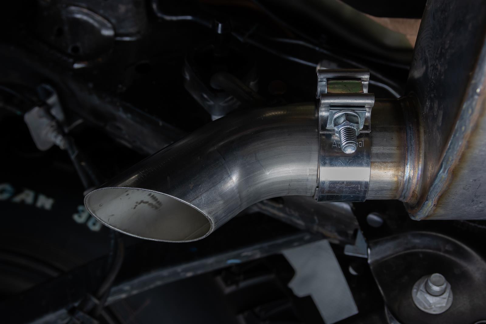 Pypes Stubby Cat-Back Street Pro Exhaust Systems SJJ27S System, Muffler, Cat Back, Single, Stainless Steel, Natural, Jeep, 3.6L, Kit thumbnail 2