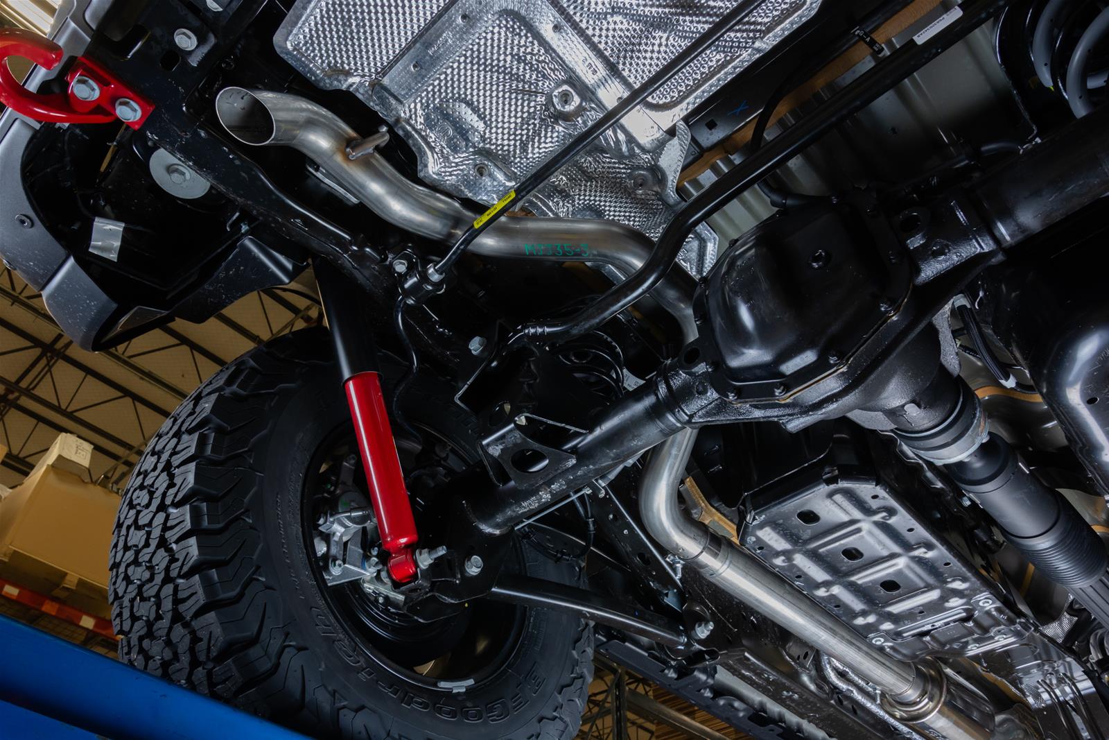 Pypes HGC Exhaust Systems SJJ35R Exhaust, Series, Cat-Back, Race Pro Muffler, Stainless Steel, 4-Door, Jeep, JL, 2.0L, Kit