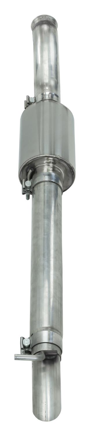 Pypes Stubby Cat-Back Race Pro Exhaust Systems SJJ37R Jeep Wrangler JL 2.0 4 Cyl 4 Door Cat-back system with Muffler. Constructed of 409SS with a 304SS polished muffler. Syubby Turndown e thumbnail 5