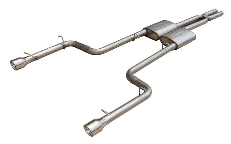 Pypes Street Pro Exhaust Systems SMC11S System, Pro, Cat-Back, Stainless Steel, Natural, Dodge, Kit thumbnail 2