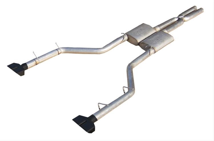 Pypes Street Pro Exhaust Systems SMC22SB System, Pro, Cat Back, Stainless Steel, Natural, Dodge, Kit thumbnail 2