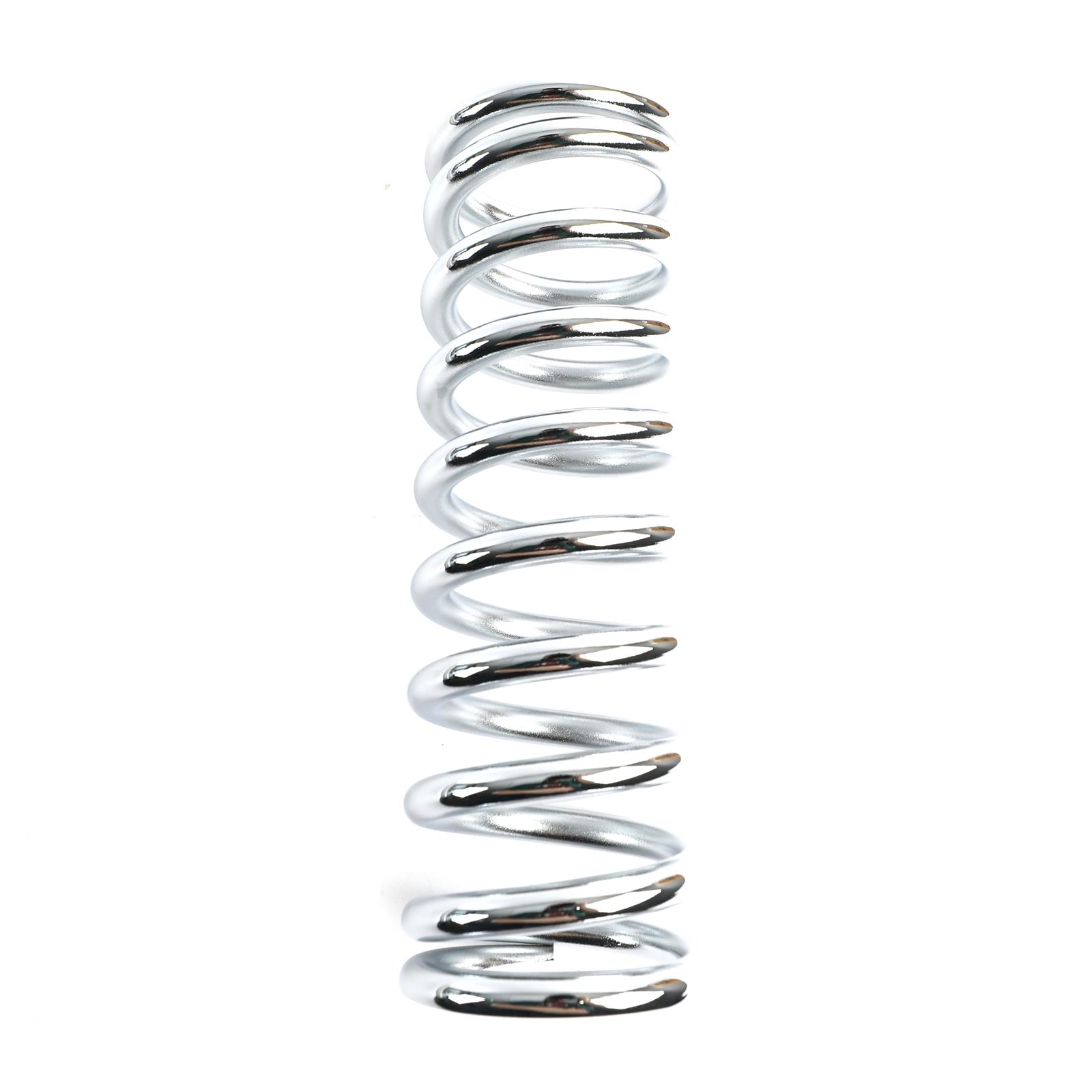 QA1 2-1/2in ID Spring - 10in Length x 275lbs/in - Chrome Plated