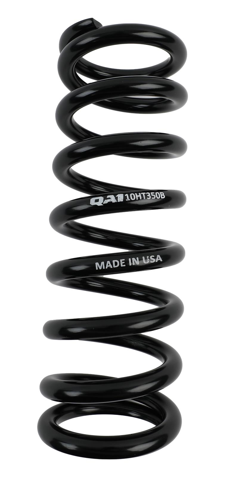 QA1 2-1/2in ID High Travel Spring - 10in Length x 325lbs/in - Black Powder Coated thumbnail 2