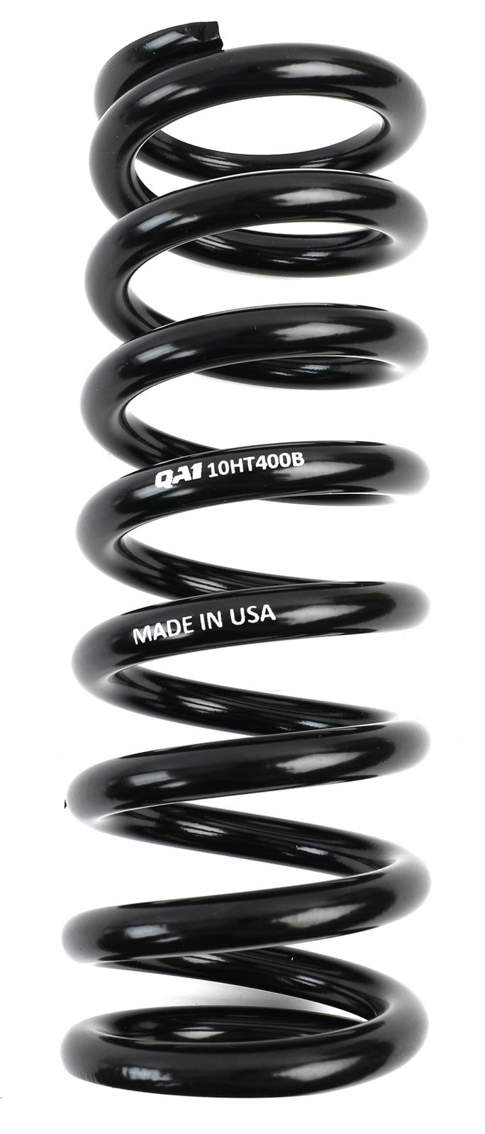 QA1 2-1/2in ID High Travel Spring - 10in Length x 400lbs/in - Black Powder Coated thumbnail 2