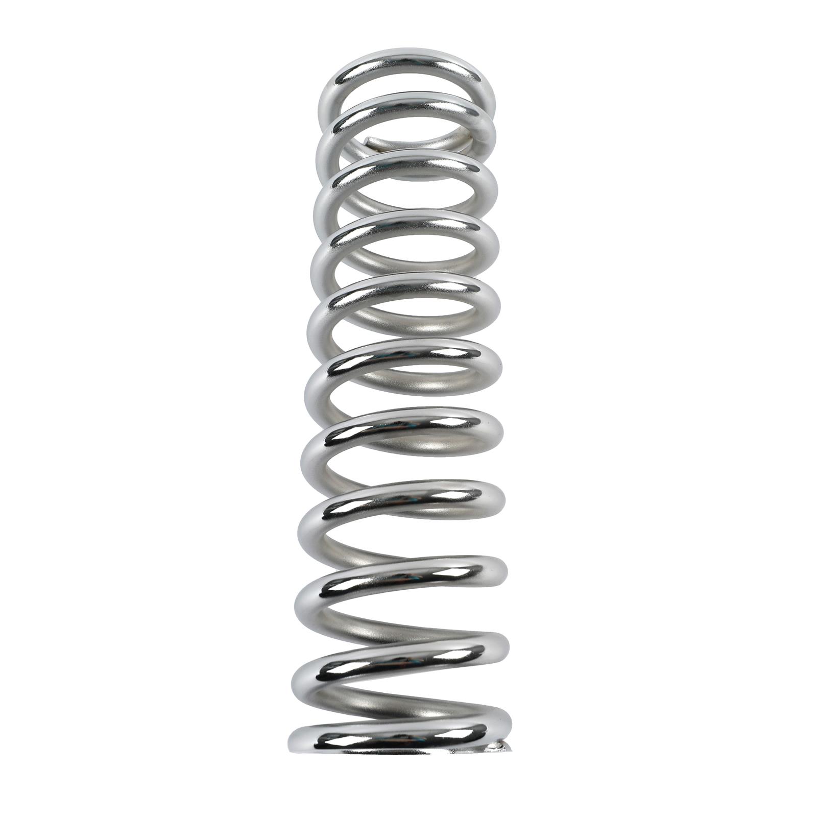 QA1 2-1/2in ID Spring - 12in Length x 225lbs/in - Chrome Plated